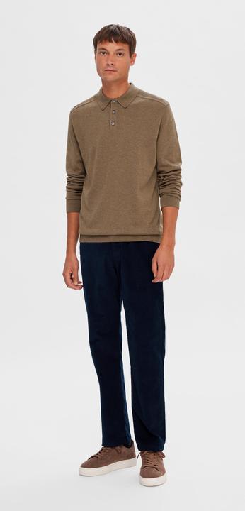 Produktbild Selected Langärmeliger Strick Polo shirt (M)