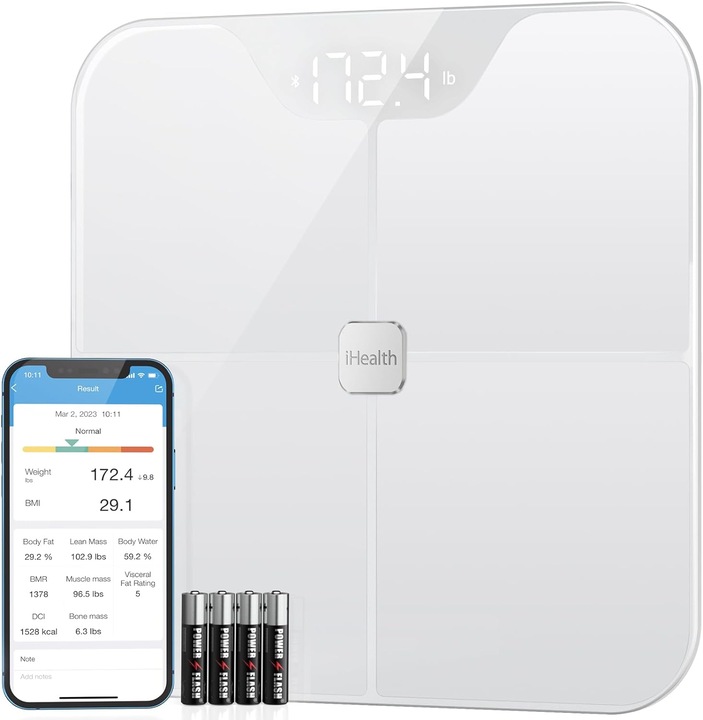 Immagine prodotto iHealth Body Analysis Scale (185 kg)
