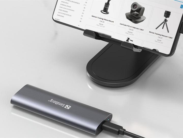 Immagine prodotto Sandberg Custodia USB 3.2 per SSD M.2+NVMe (M.2 2230, M.2 2242, M.2 2260, M.2 2280, M.2)