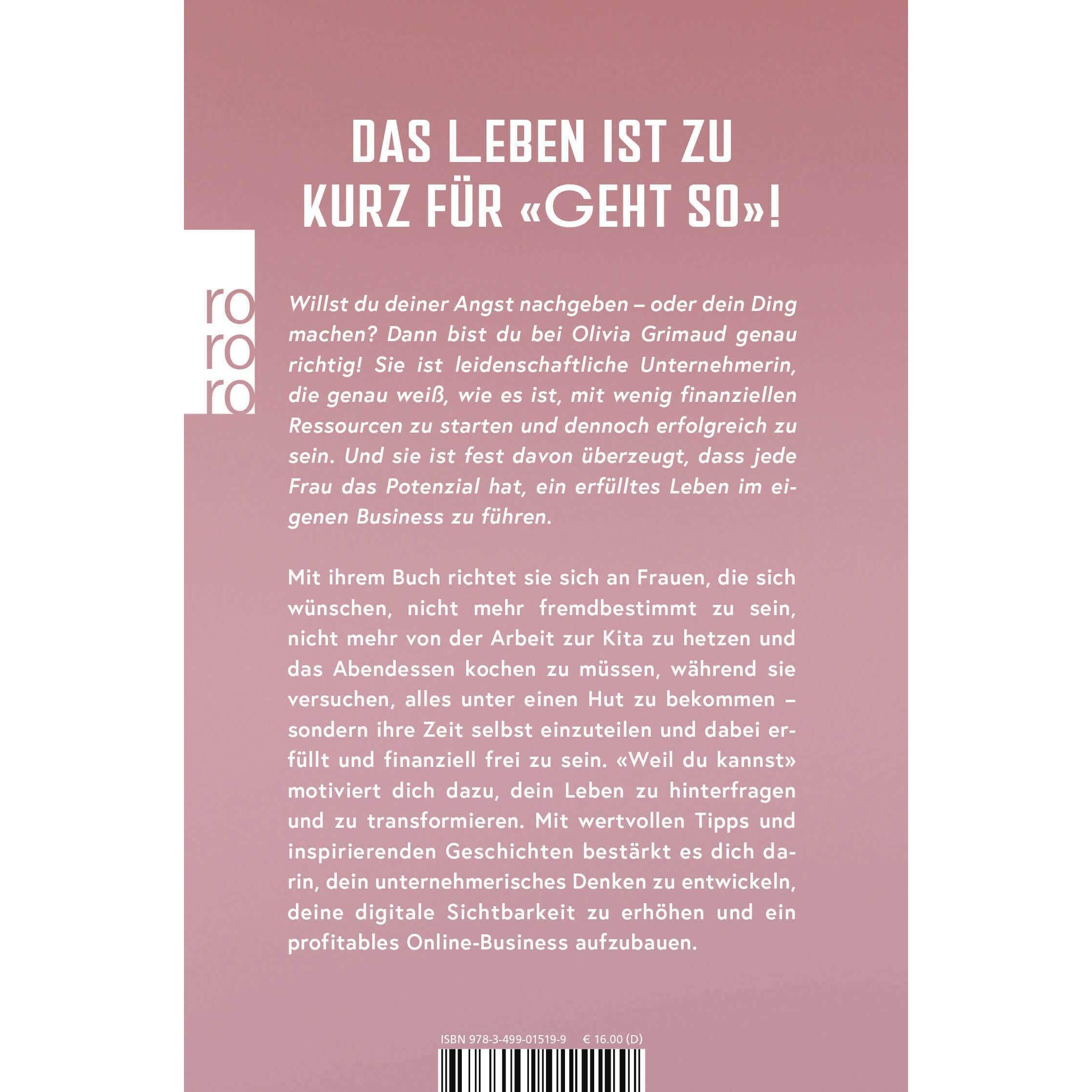 Thumbnail - Weil du kannst, Sachbücher von Olivia Grimaud