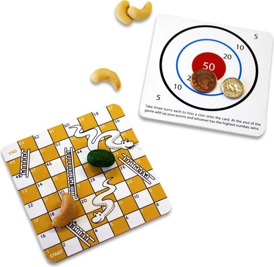 Actual product image Suck UK Bar Games Drink (30 x, Glass coaster)