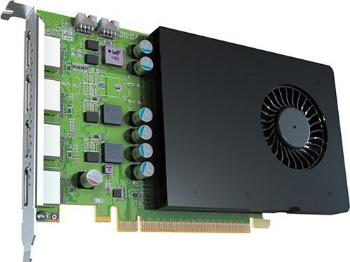 Immagine prodotto Matrox Scheda GPU D-Series VideoWall D1480 PCIe x16 Quad DP (4 GB)