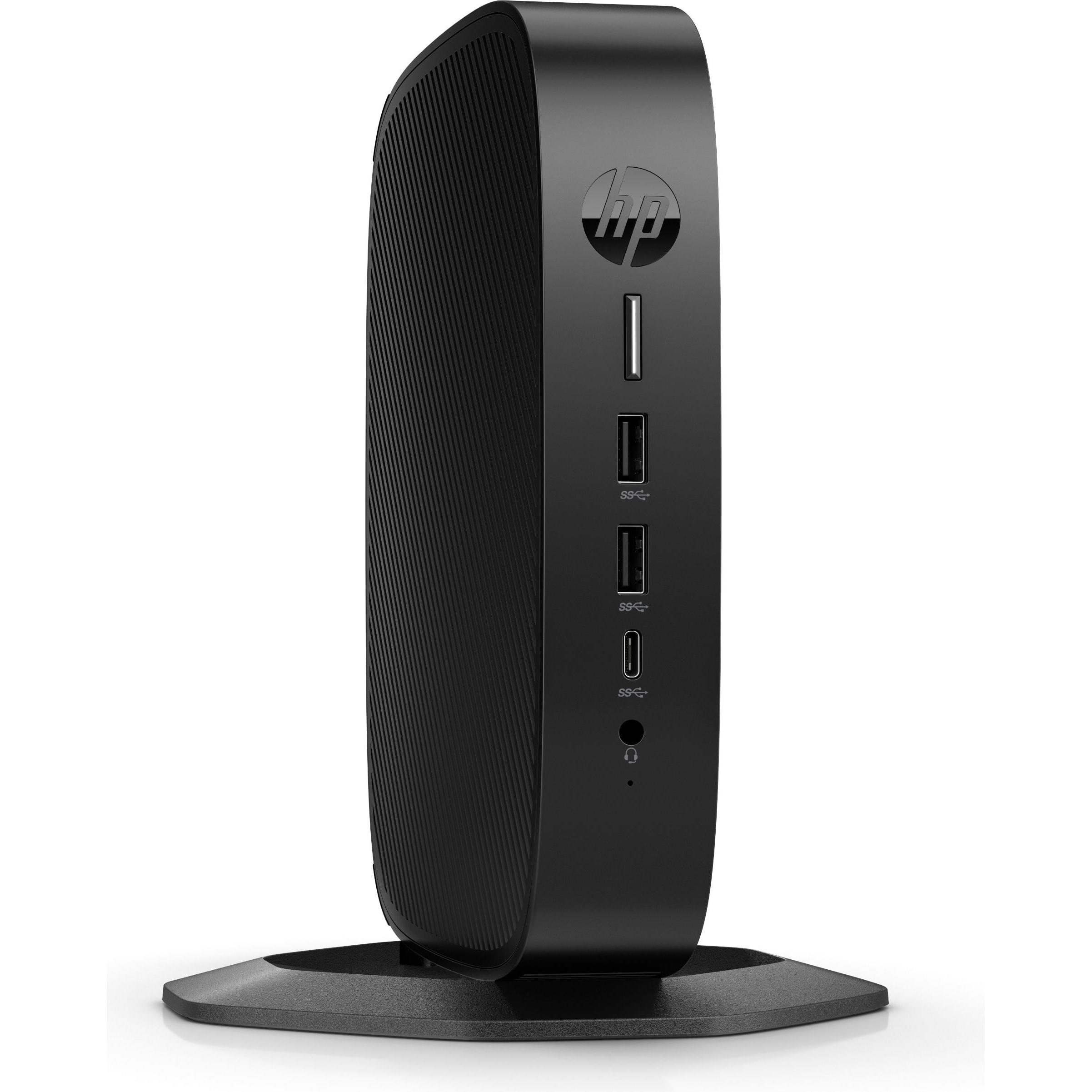Thumbnail - HP Elite t655/TP/Ryzen R2314/32GF/4GRW T (AMD Ryzen Embedded R2314, 4 GB, 32 GB, AMD Radeon Graphics), PC, Schwarz