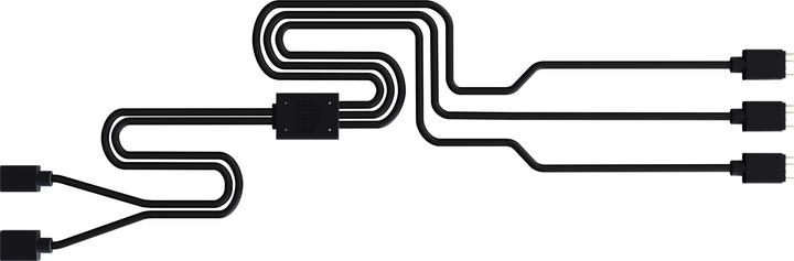 Actual product image Cooler Master Addressable RGB 1-to-3 Splitter Cable