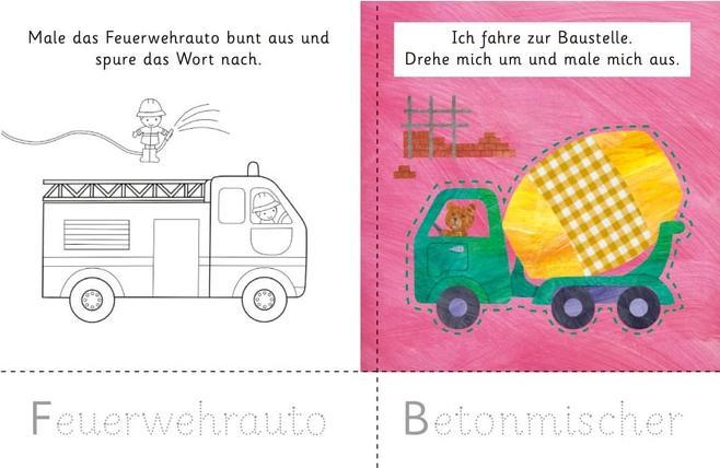 Actual product image Tessloff Snipping fun. Vehicles. Cutting - Painting - Tracing