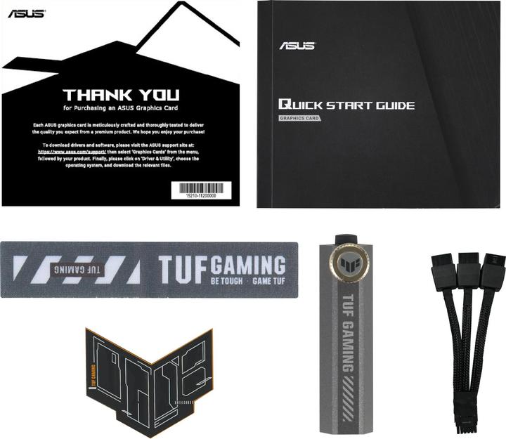 Actual product image ASUS TUF GeForce RTX 5070 Ti OC Edition (16 GB)