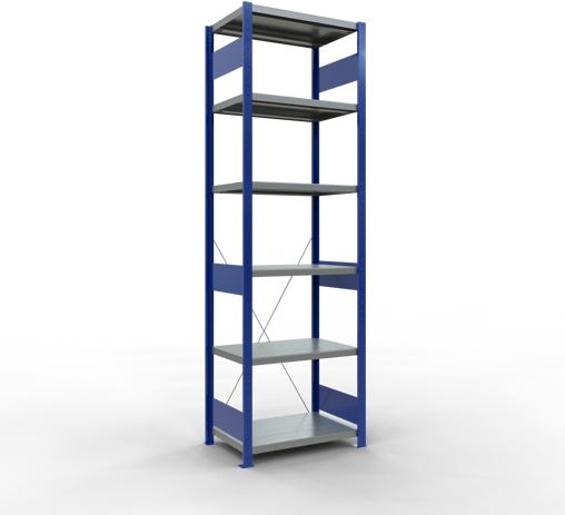 Actual product image Schulte Lagertechnik MULTIplus250 basic racking system with cross braces