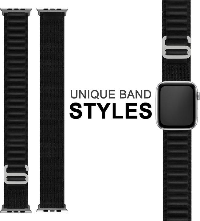 Produktbild Nalia Alpine Nylon Smart-Watch Armband (Nylon, Silikon)