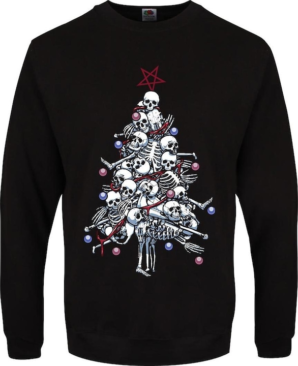 Produktbild Grindstore Weihnachtspullover mit SkelettChristbaum (XL)