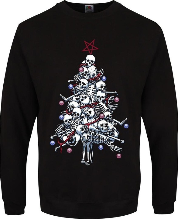 Immagine prodotto Grindstore Maglione di Natale con albero di Natale scheletrico (XL)