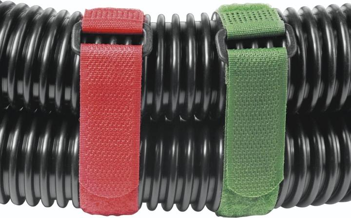 Actual product image Hama Klett-Kabelbinder mit Öse (Velcro cable ties, 250 mm, 9 pcs.)