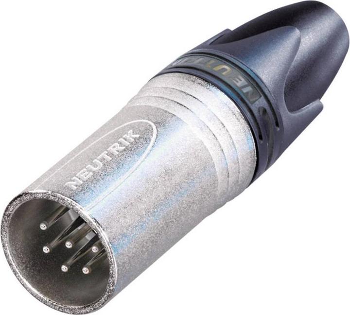 Produktbild Neutrik Kabelstecker XLR vernickelt 6-polig