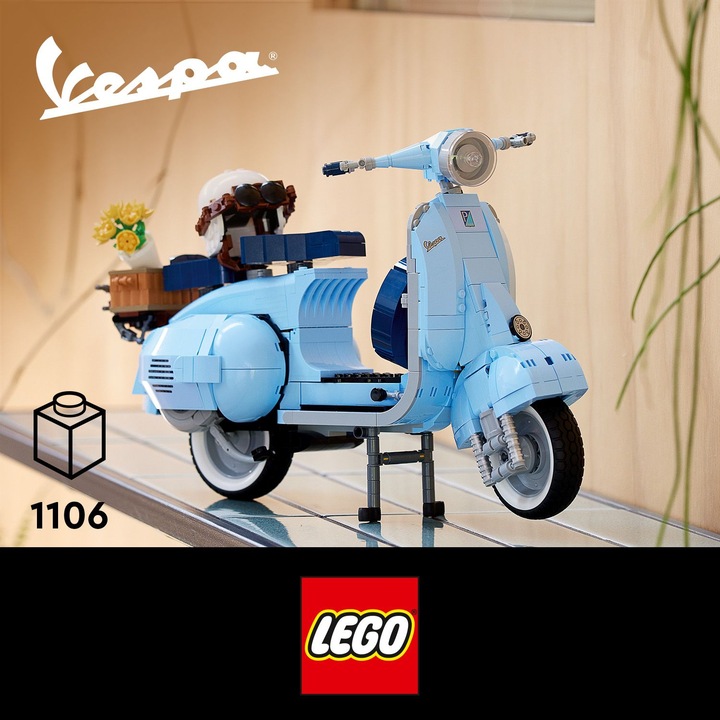 Actual product image LEGO Vespa 125 (10298, LEGO Icons, LEGO Rare Sets)