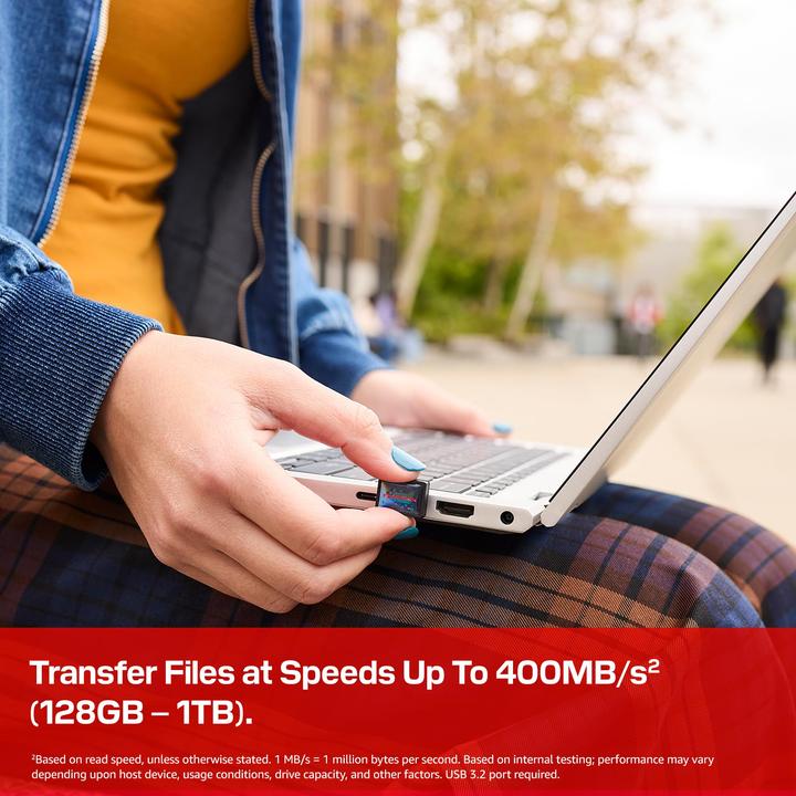 Actual product image SANDISK Extreme Fit (128 GB, USB-C)