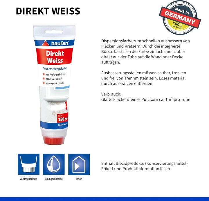 Actual product image Baufan Direkt Weiss