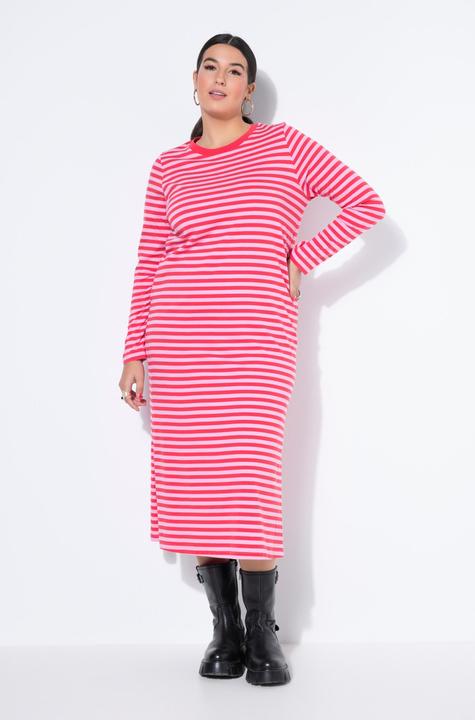 Produktbild Studio Untold Maxikleid, Jersey mit Ringeln, Langarm (54)