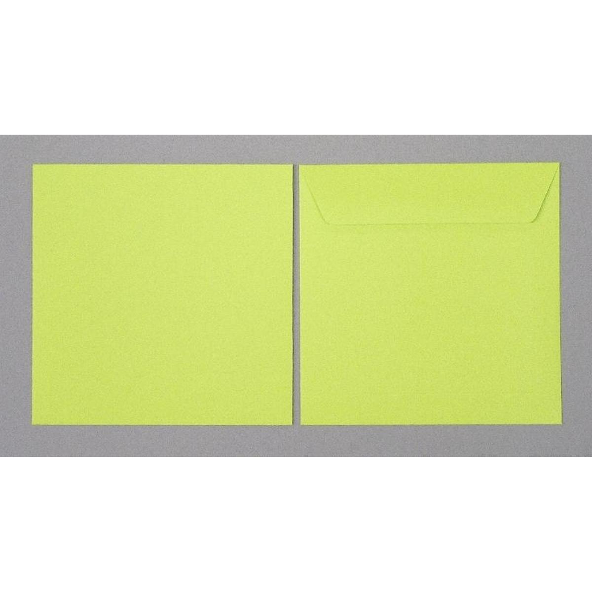 Thumbnail - Blanke, Briefumschlag, Briefumschläge 220x220mm 120g/qm gummiert VE=100 Stück lindgrün (100 x)