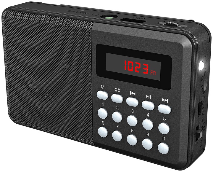 Produktbild Auvisio FM-Taschenradio mit MP3-Player (FM, Bluetooth)