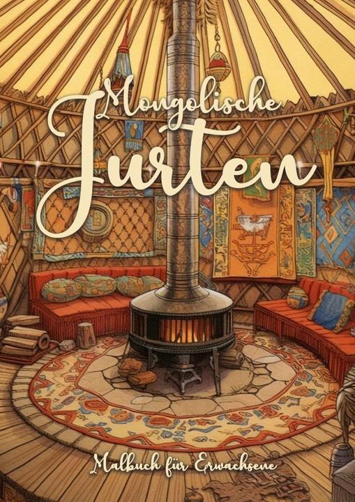 Produktbild Publishing:Mongolische Jurten Malbuch f