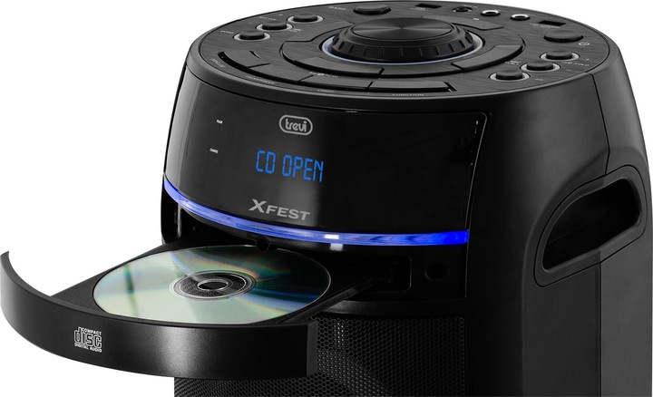 Actual product image Trevi SPEAKER PARTY XF-900-CD (Rechargeable battery operated)