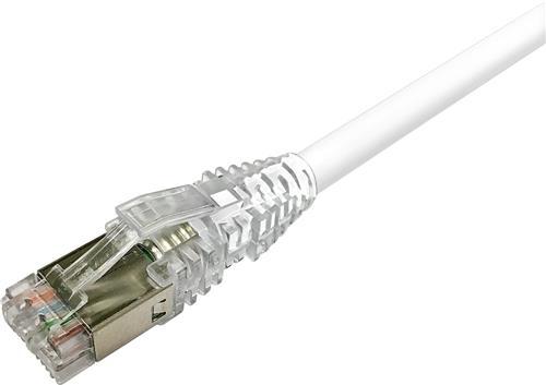 Actual product image Commscope Patch cable cat.6a s/ftp hvid 0.5m (S/FTP, CAT6a, 0.50 m)