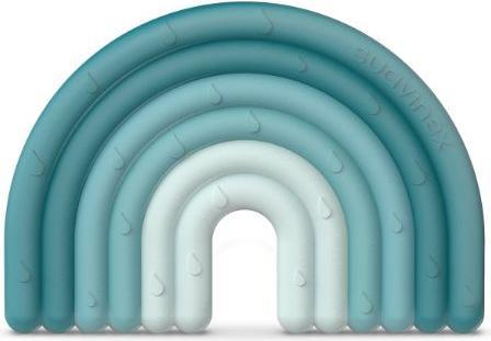 Actual product image Suavinex Beissring Silikon +0M Regenbogen (0 Months)