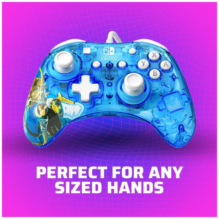 Produktbild PDP Rock Candy Wired Controller: Berry Brave Link (Switch OLED, Switch Lite, Switch)