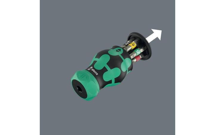 Actual product image Wera KK Stubby Magazin RA 2 (T-section, Port, Phillipps cross recess (PH))