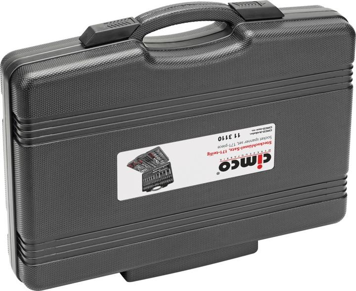 Actual product image Cimco SOCKET SPANNER SET 171-PCS. (113110) (10 mm)
