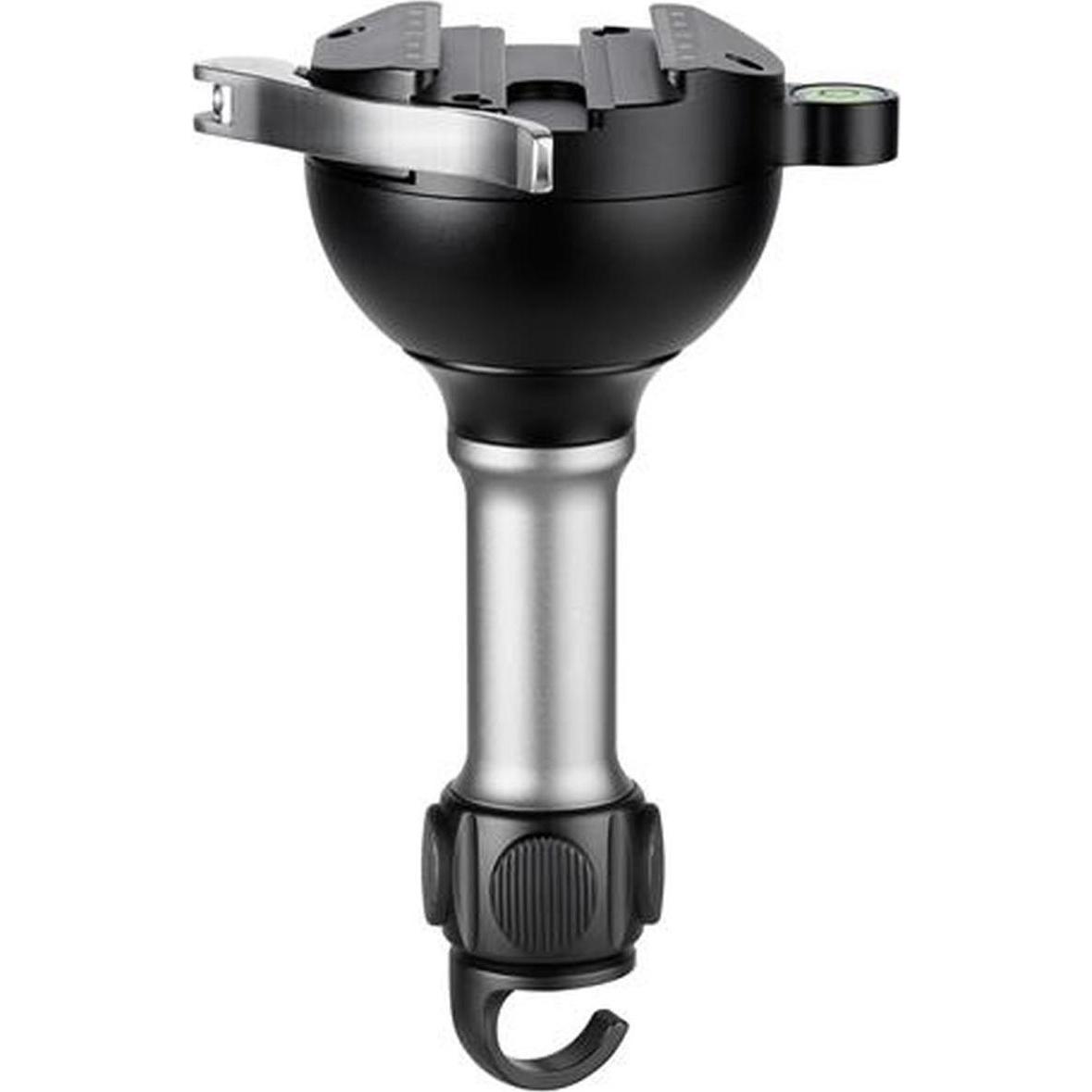 Leofoto YB-75LC, Testa treppiede, Grigio