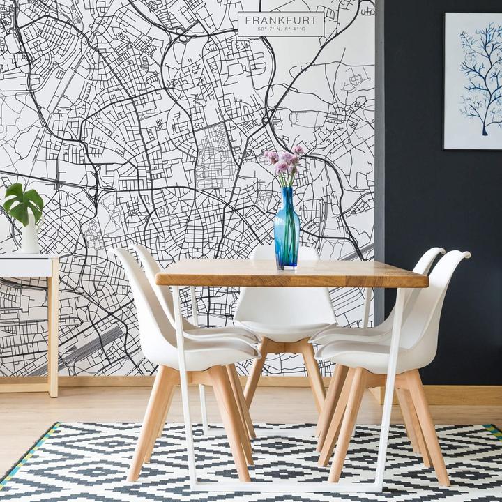Produktbild Trenddeko Stadtplan Frankfurt (192 x 260 cm)