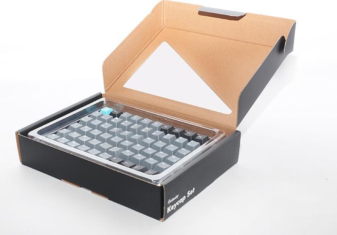 Actual product image Ducky Skyline PBT Tripleshot Set - 133 Keycaps