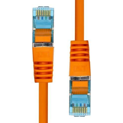 Thumbnail - ProXtend S/FTP CAT6A LSZH AWG 26 CU Orange 7M (S/FTP, CAT6a, 7 m), Netzwerkkabel