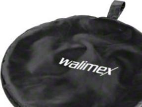 Actual product image Walimex 5in1 Folding reflector set wavy, Ø107cm (Folding reflector, 107 cm)