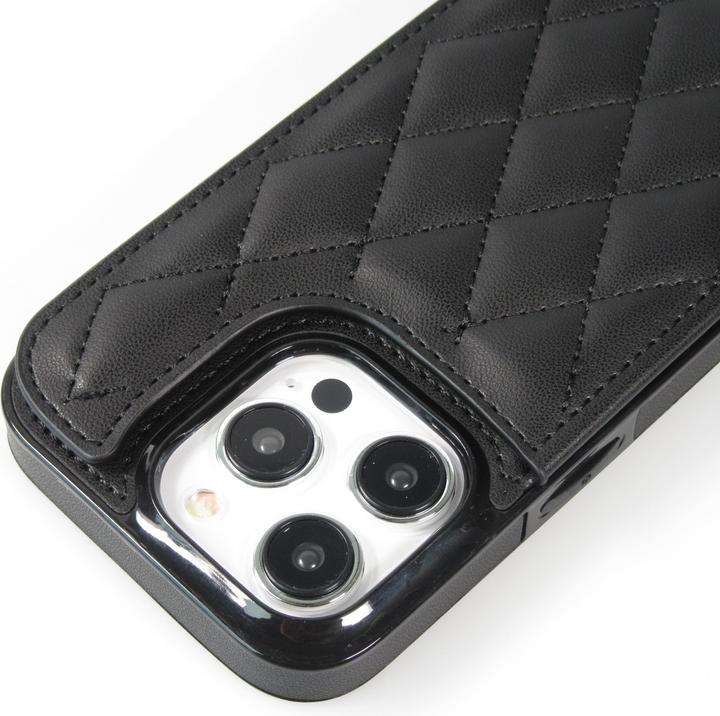 Produktbild PhoneLook Hülle Silikon case mit Oberfläche und aufklappbarem Portemonnaie (Apple iPhone 15 Pro)