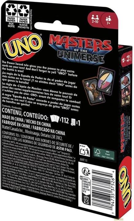 Actual product image UNO Project First Ones (Dutch, English, French, German, Italian, Spanish, 2 - 10 Players)