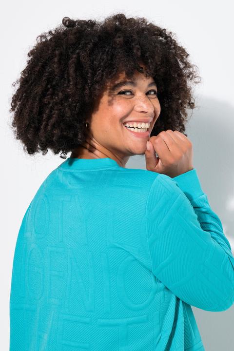 Actual product image Angel of Style Sweatshirt, Buchstaben-Struktur (50)