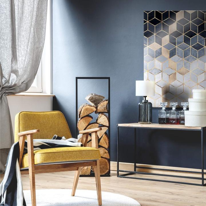 Image du produit Trenddeko Géométrie bleue (130 x 200 cm)