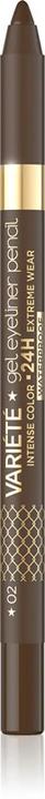 Immagine prodotto Eveline Variete Gel Waterproof Eyeliner 02 Brown 9G (Marrone)