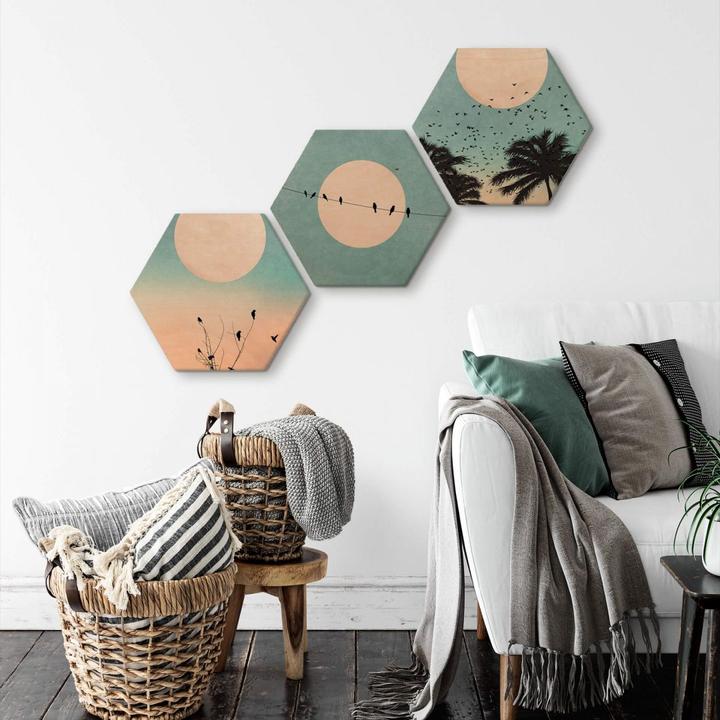 Produktbild Trenddeko Set - Monde (3er Set) (35 x 30 cm)