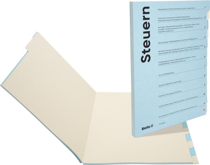 Immagine prodotto Biella Tasse sulla cartella (A4, 1 x)