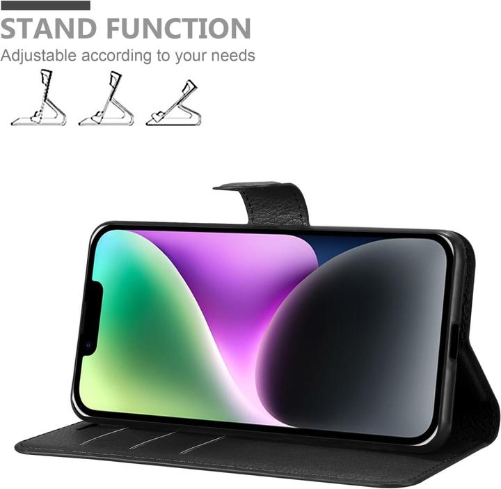 Immagine prodotto Cadorabo Custodia per Apple iPhone 14 in stile Book Stand (Apple iPhone 14)