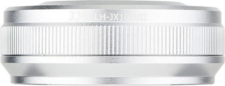 Actual product image JJC LH JX100VII Zonnekap Zilver (Fujifilm LH X100 lens hood en AR X100 adapter ring)
