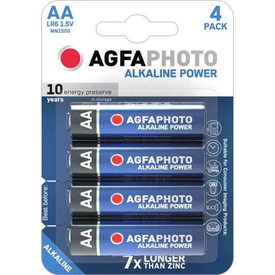 Thumbnail - AGFAPHOTO Alkaline (4 Stk., AA), Batterien + Akkus