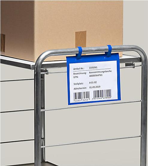 Image du produit kaiserkraft Pochettes d'étiquetage, VE 100 pcs. (A4, 100 pcs)