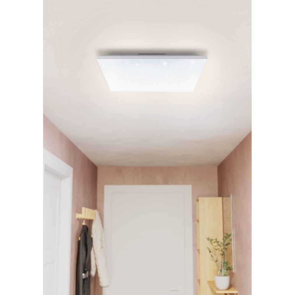 Thumbnail - EGLO, Wandleuchte + Deckenleuchte, 75618 CALEMAR-S LED Wand-/Deckenleuchte 32W 587x587mm Weiss Neutralweiss