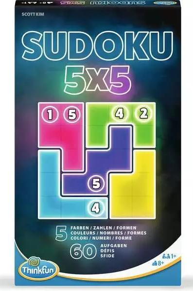 Productafbeelding Ravensburger ThinkFun - Sudoku 5x5 (Duits, Italiaans, Frans)