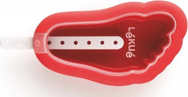 Produktbild Lékué Eis am Stiel, Iconic Fuss, rot