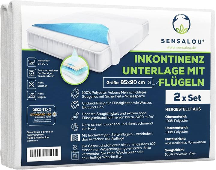 Image du produit Sensalou Alèses d'incontinence (2 pièces) (2 x)