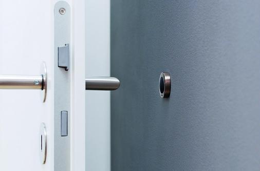 Actual product image Butoir de porte mural Screw or Glue Wall ø 38x10 mm (1 Piece)